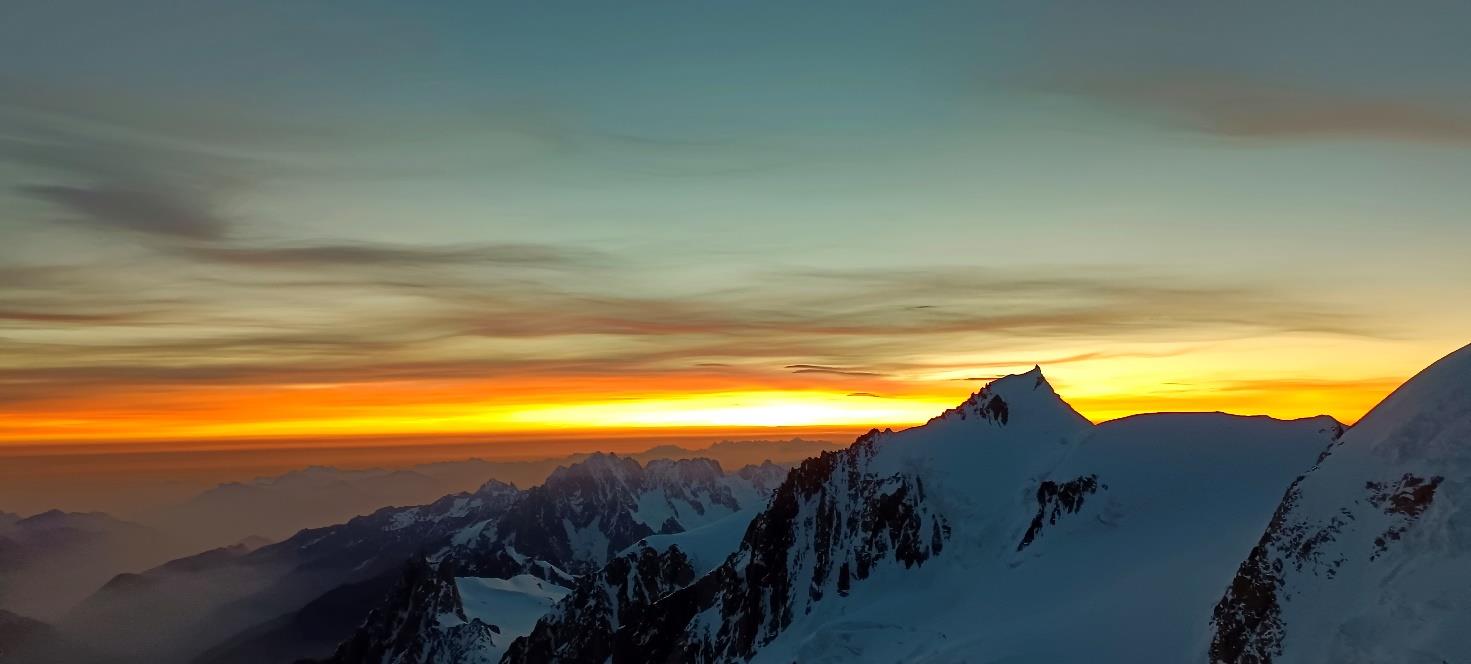 Ultimi metri verso la vetta del Monte Bianco